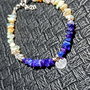 Bratara argint opal de foc etiopian brut charm argint minimalista boho chic trendy - Transport gratuit