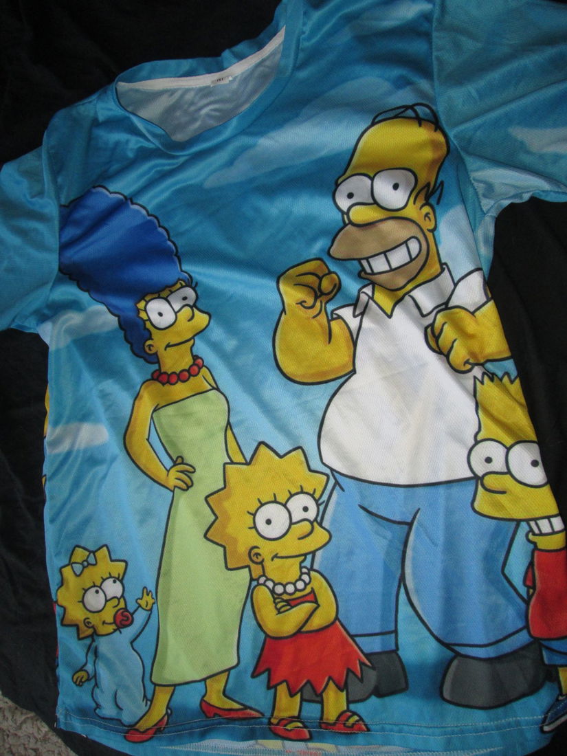 tricou  simpatic cu familia Simpsons M