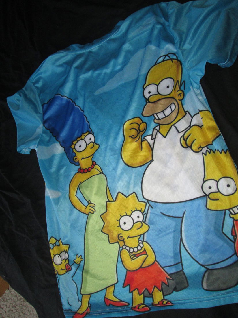 tricou  simpatic cu familia Simpsons M