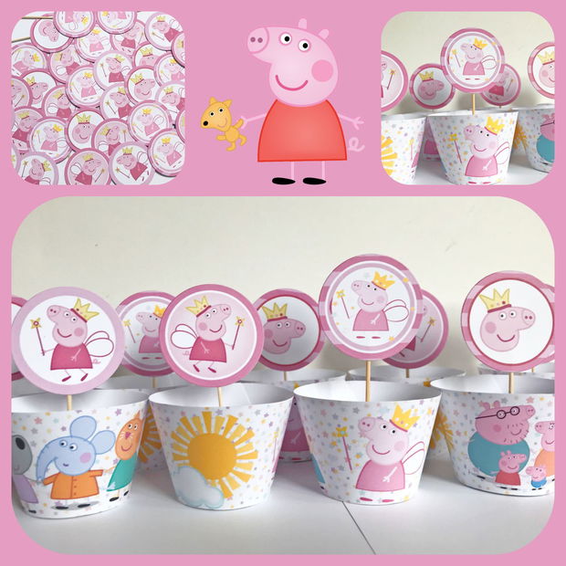 Topper tort Peppa Pig