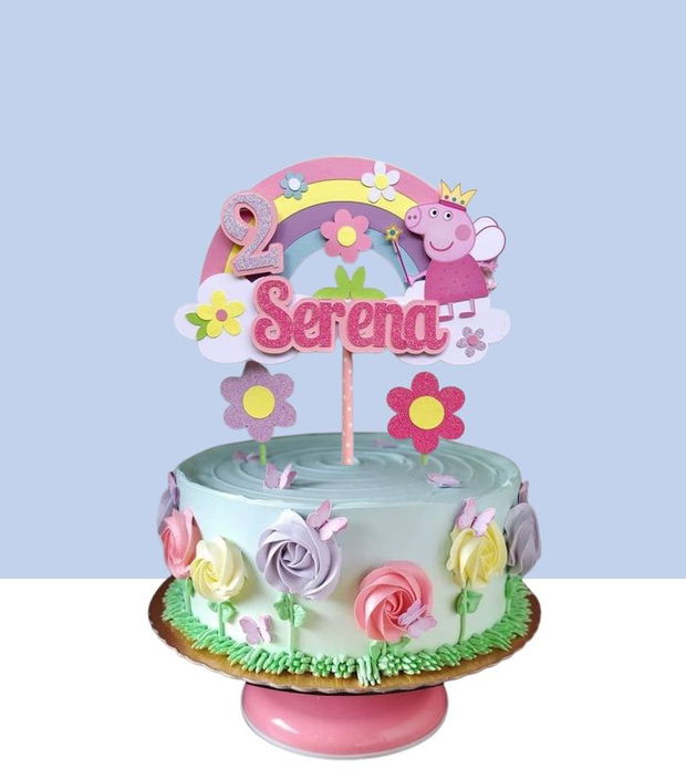 Topper tort Peppa Pig