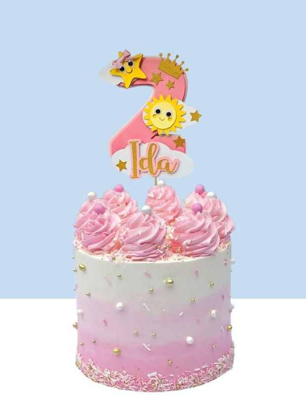 Topper tort Minnie mouse