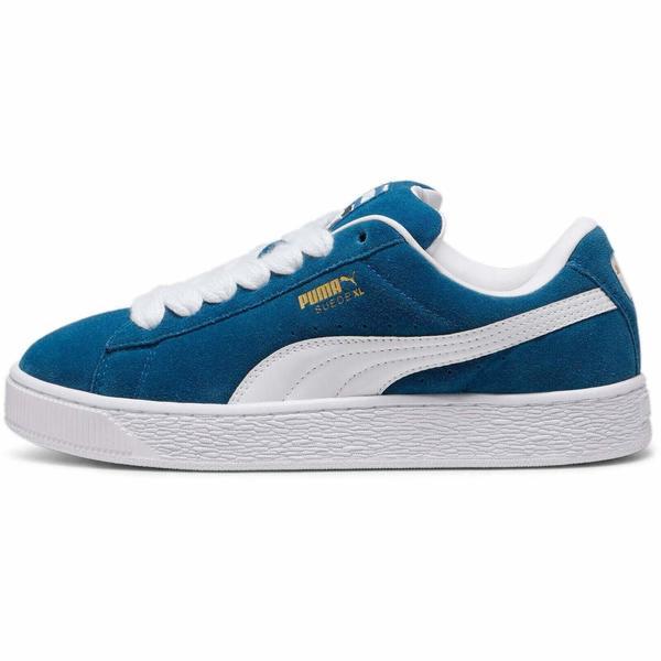 Pantofi sport barbati Puma Suede Xl Ocean 39520506, 42, Albastru