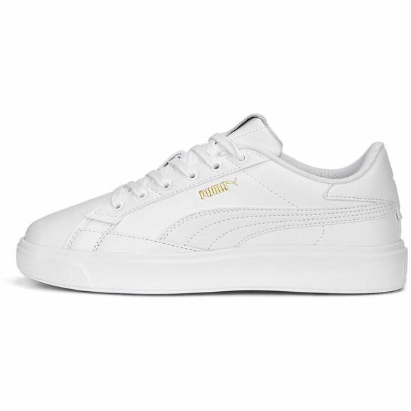 Pantofi sport femei Puma Lajla Lthr 39064301, 38, Alb