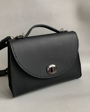 Geantă piele neagra