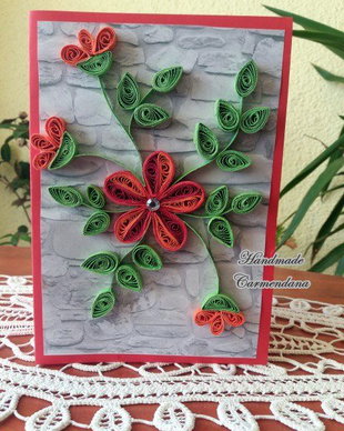 Felicitare handmade mare