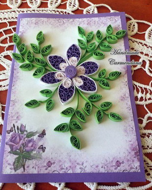 Felicitare handmade mare