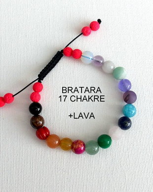 Bratara 17 CHAKRE+Lava