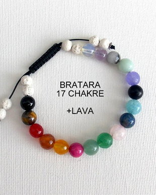 Bratara 17 CHAKRE+Lava