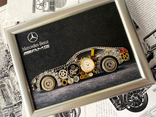 Mercedes Benz Cod M 651・Decoratiune cadou・Decor Vintage・Tablouri pentru living・Breslo cadouri