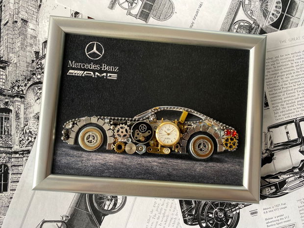 Mercedes Benz Cod M 651・Decoratiune cadou・Decor Vintage・Tablouri pentru living・Breslo cadouri