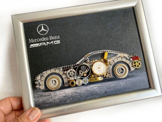 Mercedes Benz Cod M 651・Decoratiune cadou・Decor Vintage・Tablouri pentru living・Breslo cadouri