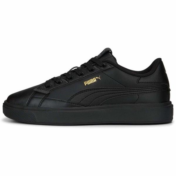 Pantofi sport femei Puma Lajla Lthr 39064302, 38, Negru