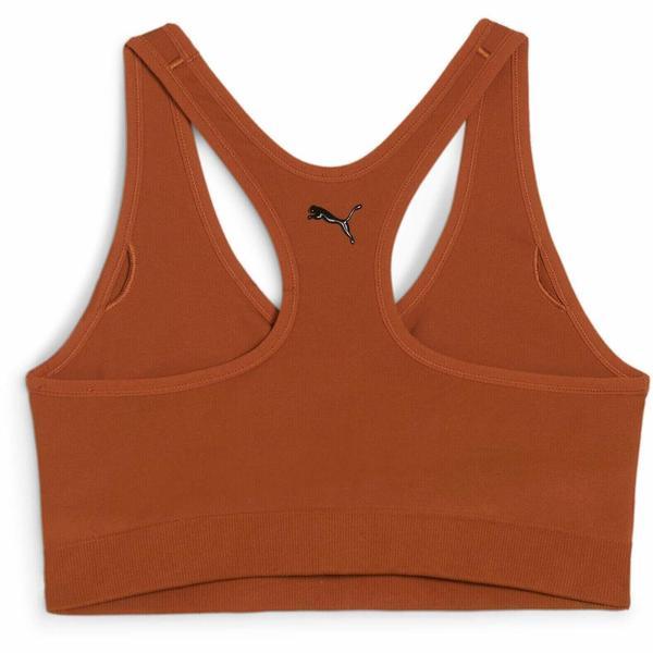 Bustiera femei Puma 4keeps Shapeluxe Seamless Bra Teak 52436181, L, Maro