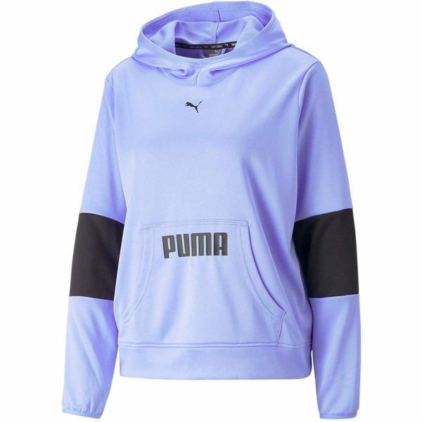 Hanorac femei Puma Train All Day Hoodie Elektro 52234728, M, Albastru