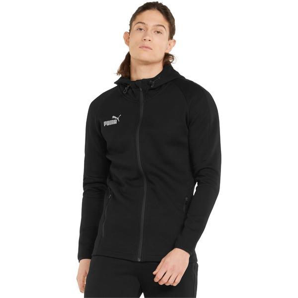 Hanorac barbati Puma Teamfinal Casuals Hooded Jkt 65738303, XXL, Negru