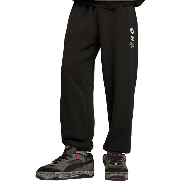 Pantaloni barbati Puma X Staple Sweatpants Tr 62588501, XL, Negru