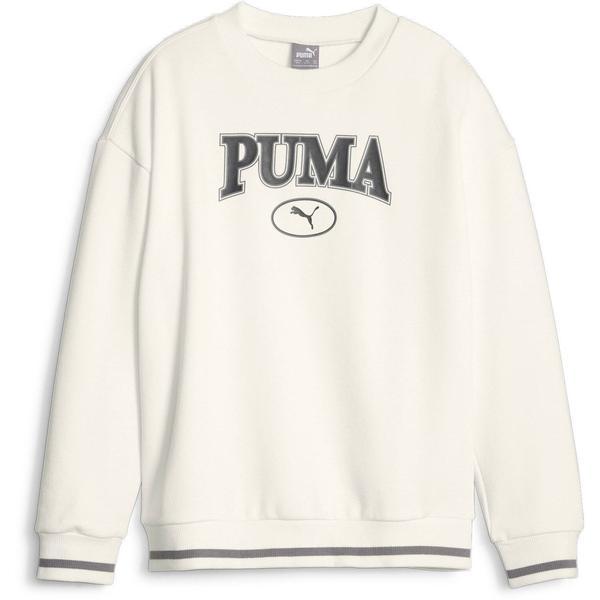 Bluza barbati Puma Squad Crew G Warm 67644265, 164, Alb