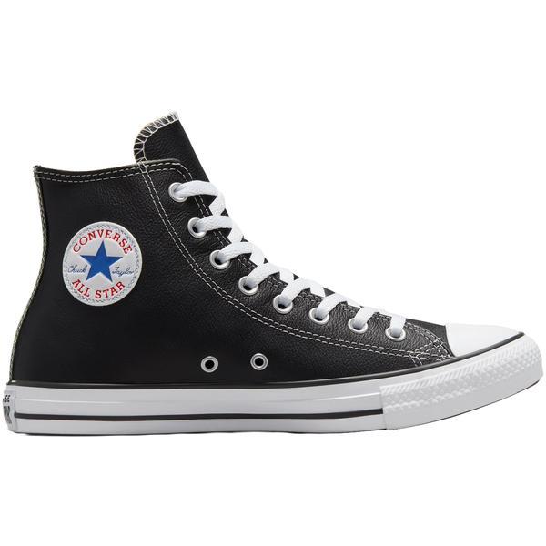 Tenisi unisex Converse Chuck Taylor HI Leather 132170C, 46, Negru