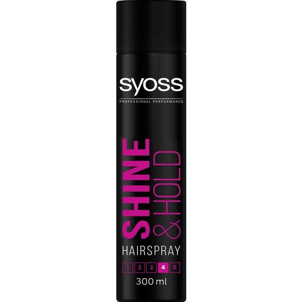 SHORT LIFE - Spray Fixativ pentru Stralucire si Fixare Puternica - Syoss Professional Performance Shine &amp; Hold Hairspray, 300 ml