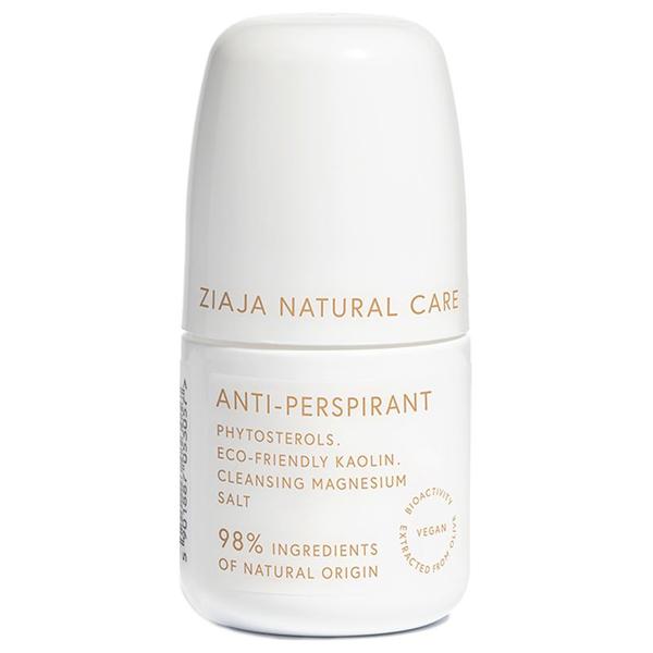 Antiperspirant Roll-on fara Saruri de Aluminiu - Ziaja Natural Care Anti-Perspirant, 60 ml