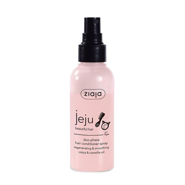 Balsam Duofazic pentru Par - Ziaja Jeju Pink Young Skin Duo-phase Hair Conditioner Spray, 125 ml