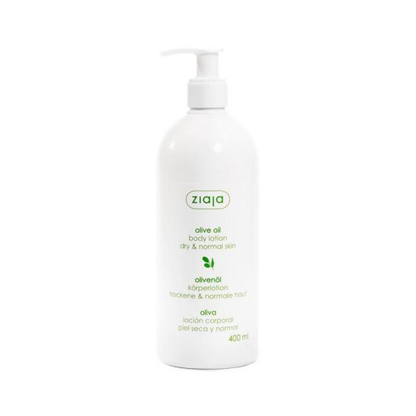 Lotiune de Corp cu Ulei de Masline - Ziaja Olive Oil Body Lotion for Dry &amp; Normal Skin, 400 ml