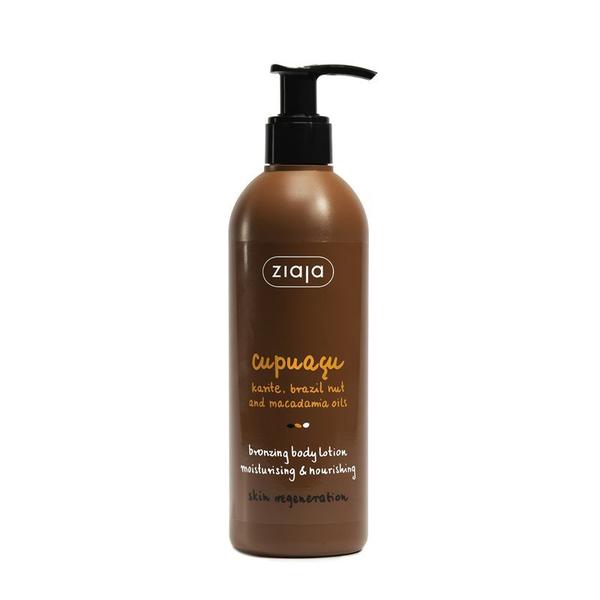 Lotiune de Corp Autobronzanta - Ziaja Cupuacu Bronzing Body Lotion Moisturising &amp; Nourishing, 300 ml