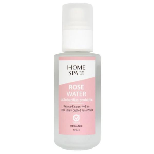 Apa Florala cu Trandafir pentru Fata si Corp - Home Spa Rose Water, 125 ml