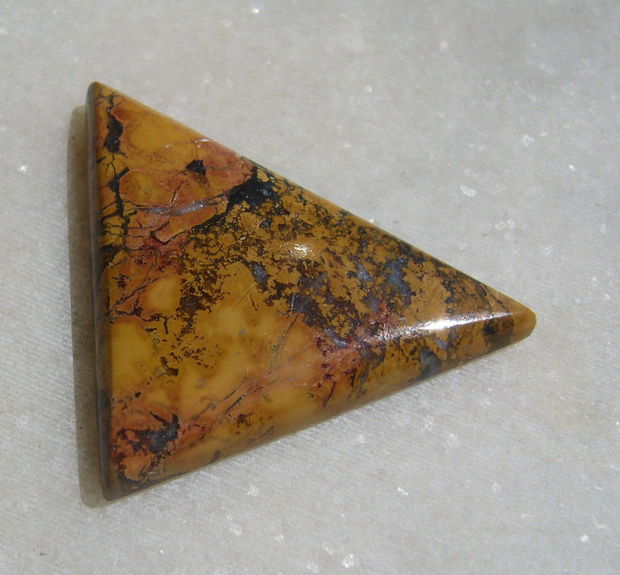 Cabochon maligano jasper (INDIA - lucrat manual) aprox 5x29x42 mm