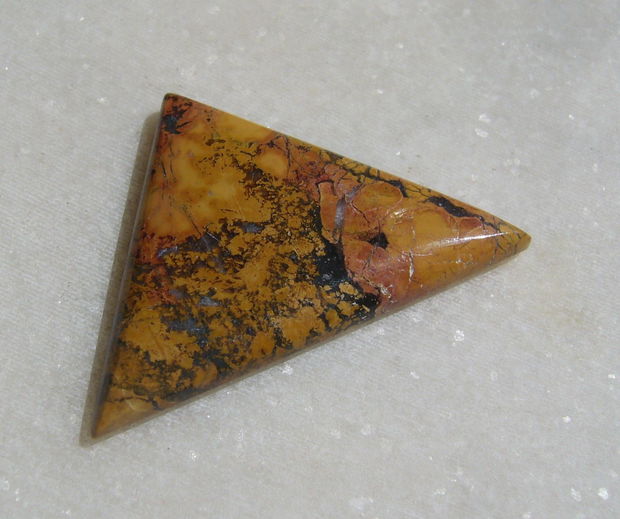 Cabochon maligano jasper (INDIA - lucrat manual) aprox 5x29x42 mm