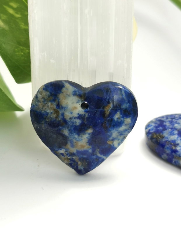 Pandantiv lapis lazuli 22-29x23-30x3-6mm