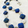 Colier vintage lapis lazuli