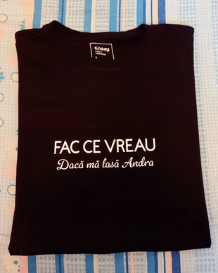 Tricou barbatesc personalizat