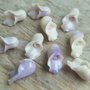Cale din pasta de coral, 15x10 mm