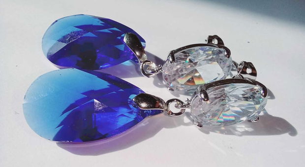 Blue Cobalt Swarovski Crystal