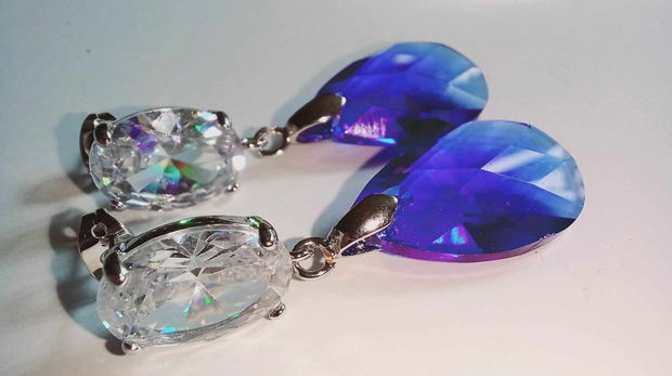 Blue Cobalt Swarovski Crystal