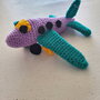 Avion crosetat - Jucarie