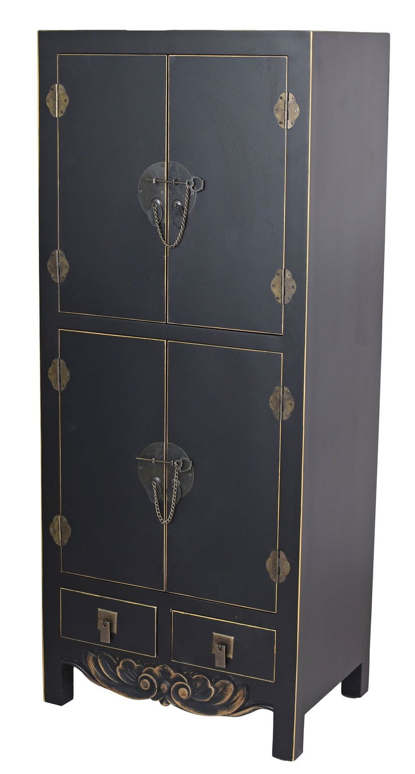 Cabinet exotic negru