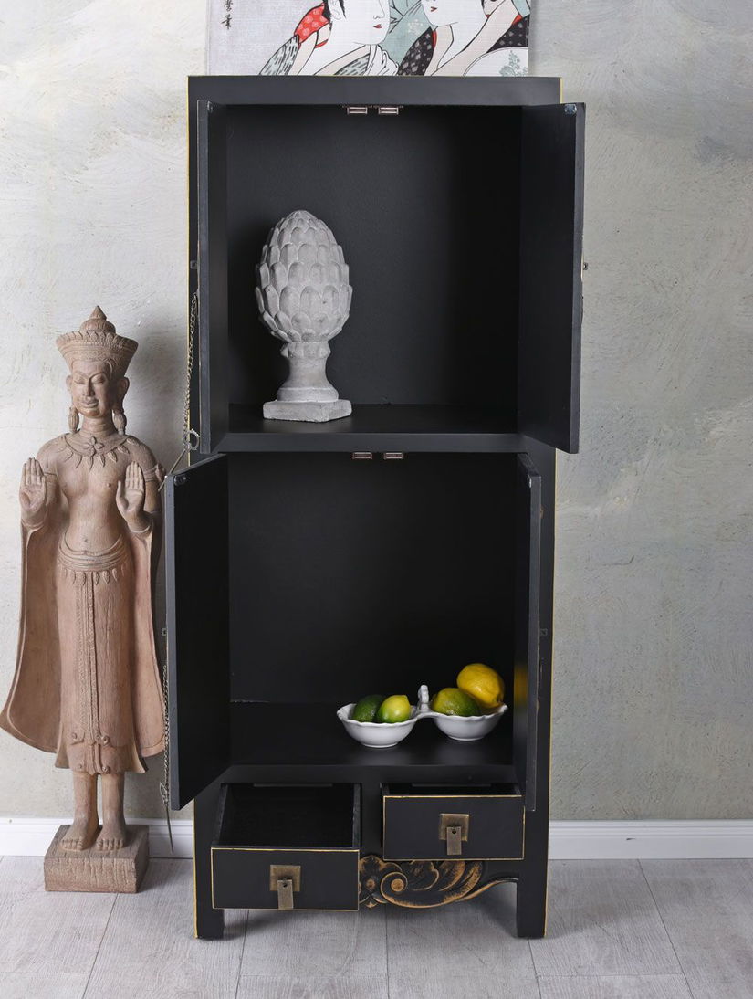 Cabinet exotic negru