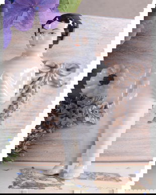 Papusa Shabby chic din portelan