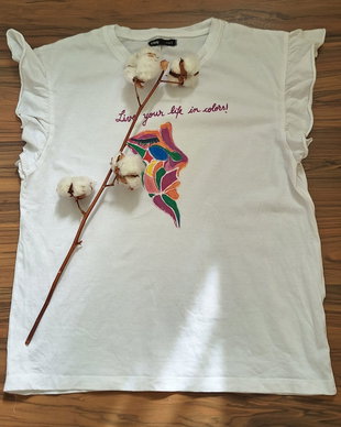 Tricou pictat manual/Tricou colour/tricou colorat