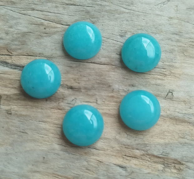 Cabochon jad, 12 mm