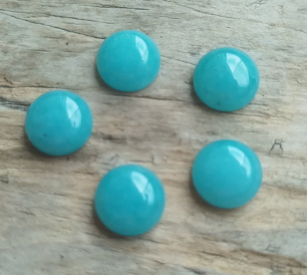 Cabochon jad, 12 mm