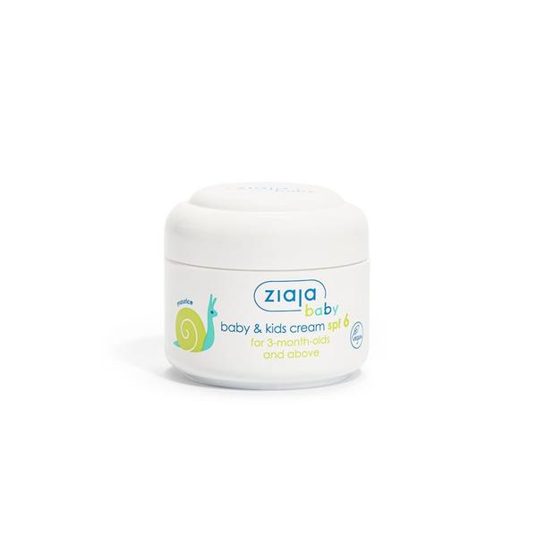 Crema pentru Corp SPF6, 3 luni+ - Ziaja Baby&amp;Kids Cream SPF6, 50 ml