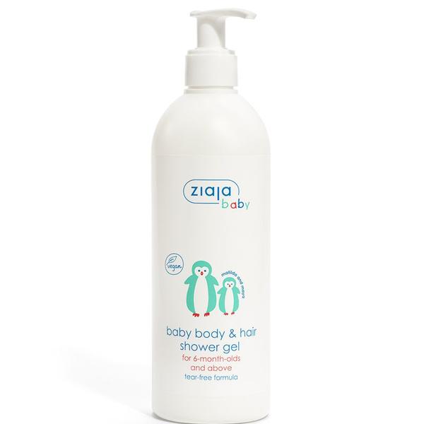 Gel de Dus Par si Corp pentru Copii, 6 luni+ - Ziaja Baby &amp; Kids Shower Gel, 400 ml