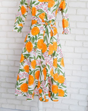 Rochie Camasa Portocale