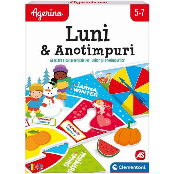 Joc educativ agerino luni si anotimpuri