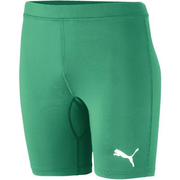 Pantaloni scurti copii Puma Liga Baselayer Shorttight Jr 65593705, 140, Verde