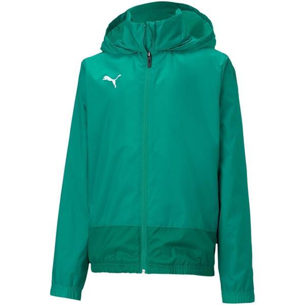 Ghete copii Puma Teamgoal 23 Training Rain Jacket Jr 65656605, 152, Verde